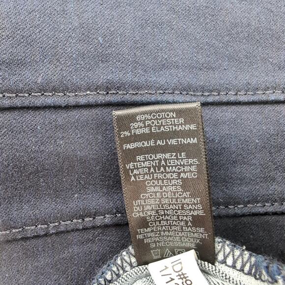 Express Dark Indigo Blue High-Waist Bandage Bodycon Pencil Skirt - Size 6 - NWT - Picture 8 of 14